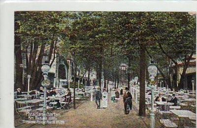 Berlin Treptow Paradies Garten 1911