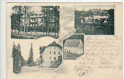 Altenberg im Erzgebirge Schellermühle 1899