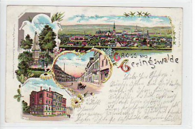 Geringswalde Litho von 1902