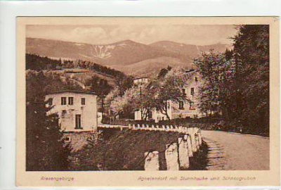 Agnetendorf Riesengebirge Strasse ca 1925