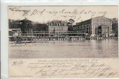 Berlin Spandau Seeschloss Pichelsberge 1905