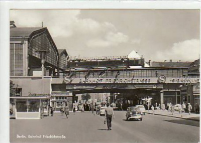 Berlin Mitte Bahnhof Friedrichstraße 1965