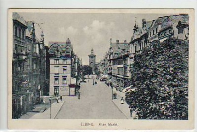 Elbing Westpreussen Alter Markt 1926