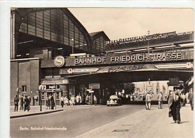 Berlin Mitte Bahnhof Friedrichstraße 1962