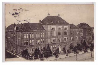 Berlin Steglitz Gymnasium 1909