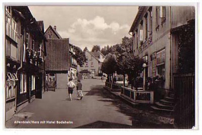 Altenbrak  , Bodetal im Harz 1960