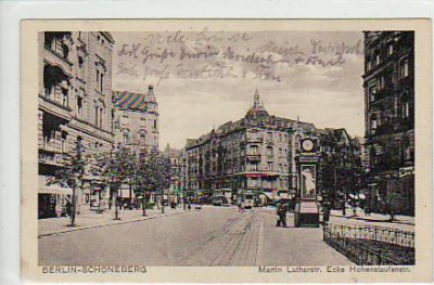 Berlin Schöneberg Martin Lutherstr. Ecke Hohenstaufenstr. 1929