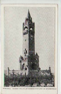 Berlin Grunewald Kaiser Wilhelm Turm ca 1900