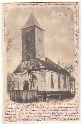 Berlin Hermsdorf Kirche 1900