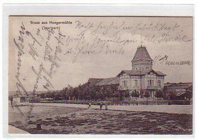 Sportpark Heegermühle bei Eberswalde 1913