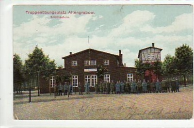 Altengrabow Truppenübungsplatz Soldatenheim 1915