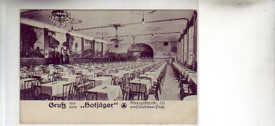 Berlin Mitte Restaurant Hofjäger 1908