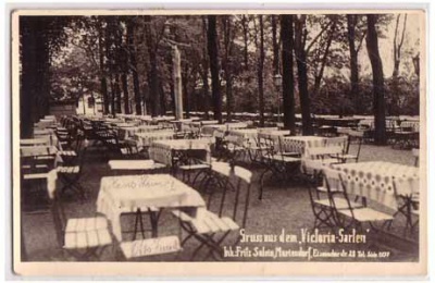 Berlin Mariendorf Gaststätte Viktoria-Garten 1939