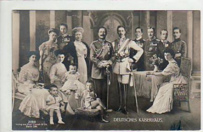 Adel Monarchie Kaiser-Familie,Kaiserhaus von Preussen 1912