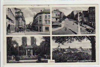 Zeitz Straßen und Brunnen 1940