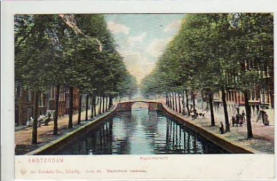 Amsterdam Reguliersgracht 1905 Niederland