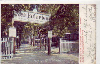Berlin Rixdorf Karlsgarten 1905