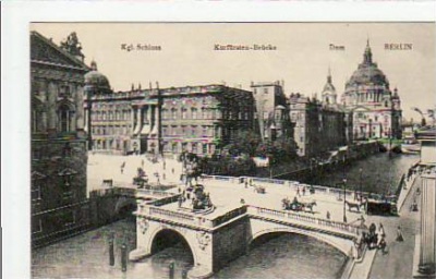 Berlin Mitte Schloss ca 1910