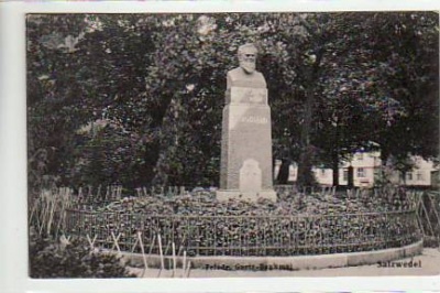 Salzwedel in der Altmark Gartz Denkmal ca 1910