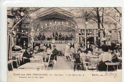 Berlin Viktoria-Zelt 1907