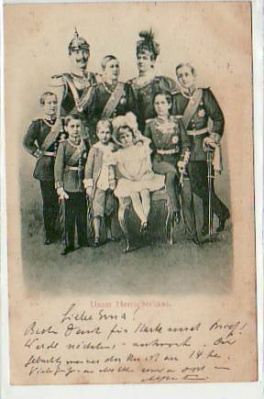 Adel Monarchie Kaiser Wilhelm der 2. , Kaiserhaus 1899