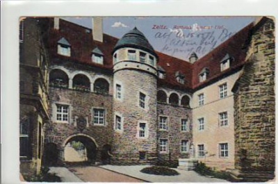 Zeitz Rathaushof 1917