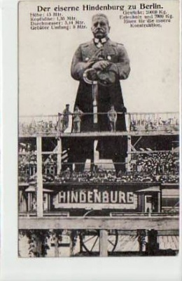 Berlin Mitte Der eiserne Hindenburg