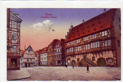 Hanau am Main Rathaus 1918