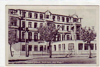Ahlbeck FDGB Heim Kurt Bürger 1954