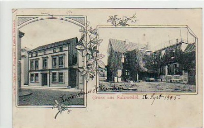 Salzwedel in der Altmark Jugendstil AK von 1905