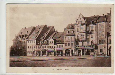 Mittweida Markt ca 1915