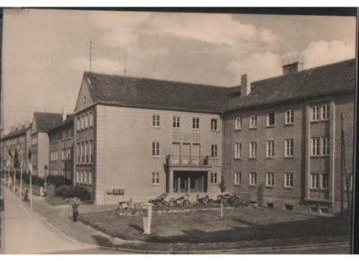 Sangerhausen Bergarbeiterwohnheim 1965