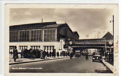 Berlin Mitte Bahnhof Friedrichstraße 1951