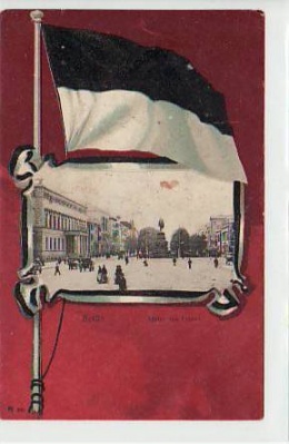 Berlin Mitte Unter den Linden Patriotische AK 1915