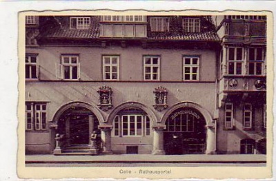 Celle Rathausportal 1937