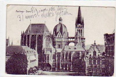 Aachen Dom 1917