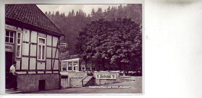 Treseburg im Harz Gaststätte Bodetal 1959
