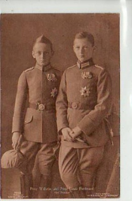 Adel Monarchie Kinder Kronprinzen Prinz Wilhelm,Louis Ferdinand