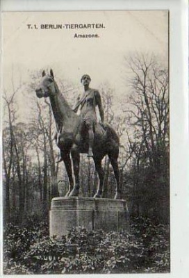 Berlin Tiergarten Amazone ca 1915