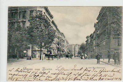 Berlin Tiergarten Heydtstrasse 1900