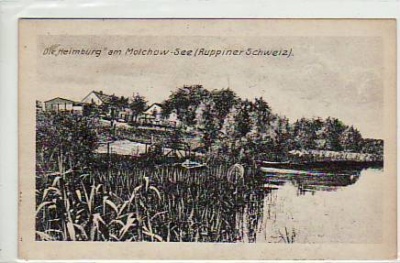 Alt-Ruppin Heimburg am Molchow-See 1923