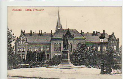Allenstein Ostpreussen Gymnasium ca 1915