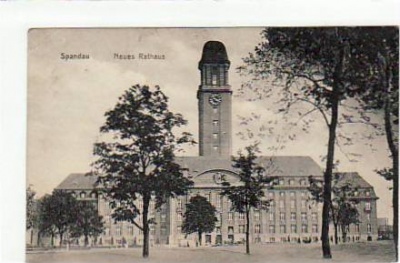 Berlin Spandau Rathaus 1915