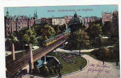 Berlin Schöneberg Nollendorfplatz Hochbahn Bahnhof 1913