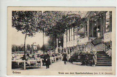 Berlin Grünau Gesellschaftshaus  1910