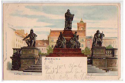 Berlin Mitte Litho 1906