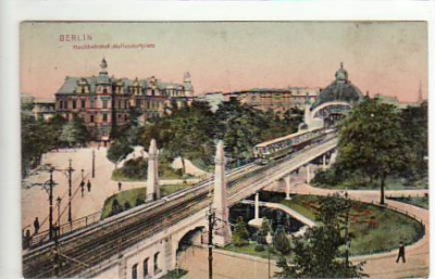 Berlin Schöneberg Hochbahn Nollendorfplatz 1908