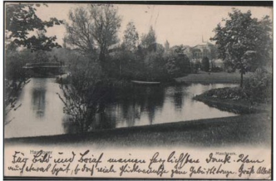 Hannover Maschpark 1904