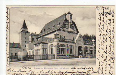 Berlin Grunewald Restaurant Hermann Otto 1902
