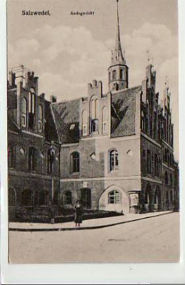 Salzwedel in der Altmark Amtsgericht 1917